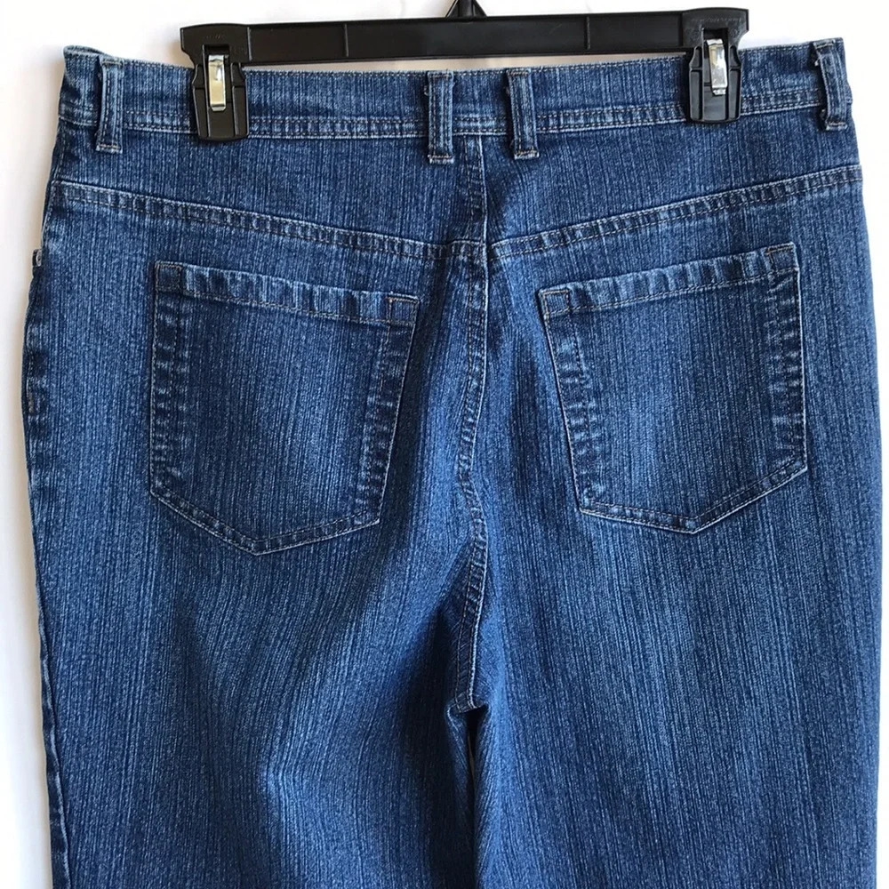 Style & Co. natural fit tapered leg blue jeans, 14 - Picture 7 of 12